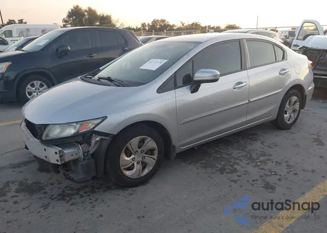 2015 Honda Civic Lx z USA, uszkodzony, nr VIN 19XFB2F53FE077190